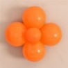 Szín: narancs - 10db/tétel 10 hüvelykes Latex léggömbök Esküvői parti dekorációs léggömbök Boldog születésnapot