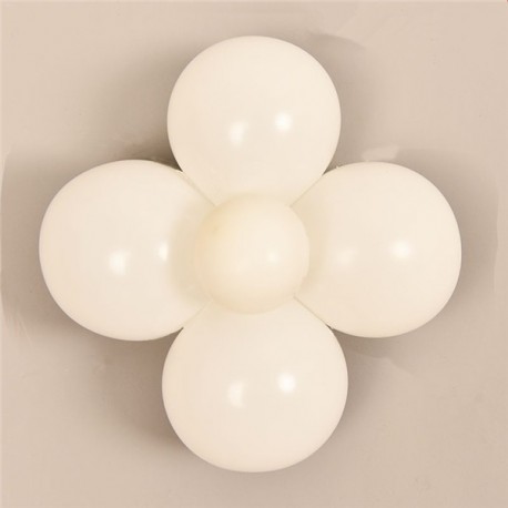 Fehér szín - 10db/tétel 10 hüvelykes Latex léggömbök Esküvői parti dekorációs léggömbök Boldog születésnapot