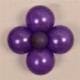 Szín: lila - 10db/tétel 10 hüvelykes Latex léggömbök Esküvői parti dekorációs léggömbök Boldog születésnapot