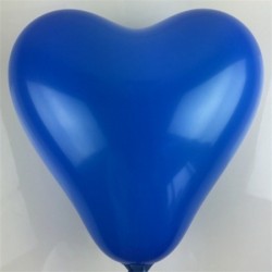 Szín: kék - 10db/tétel Romantikus 12 hüvelykes 2,2g Red Love Heart Latex hélium lufi esküvői dekoráció Valentin-napi