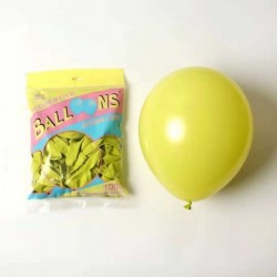 Szín: Gyümölcs zöld - 10 db 10 hüvelykes Unicorn Party Macaron színes latex léggömb esküvői dekoráció gyerekeknek