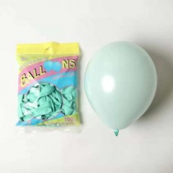 Szín: Tiffany - 10 db 10 hüvelykes Unicorn Party Macaron színes latex léggömb esküvői dekoráció gyerekeknek