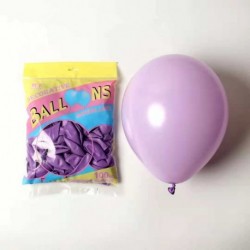 Szín: lila - 10 db 10 hüvelykes Unicorn Party Macaron színes latex léggömb esküvői dekoráció gyerekeknek születésnapi