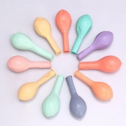 Szín: Többszínű - 10 db 10 hüvelykes Unicorn Party Macaron színes latex léggömb esküvői dekoráció gyerekeknek