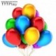 Szín: világos zöld - Kiváló minőségű 10 db/tétel 12 hüvelykes színes latex gyöngy léggömb felfújható esküvői