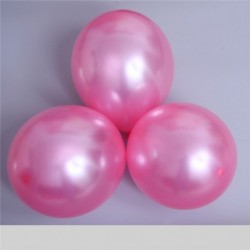Szín: rózsaszín - 10db/tétel 12 hüvelykes 2,8g-os világoszöld latex léggömbök felfújható léggömbök boldog