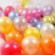 Piros szín - 10db/tétel 12 hüvelykes 2,8g-os Latex léggömbök Narancssárga Globos Party Felfújható léggömbök