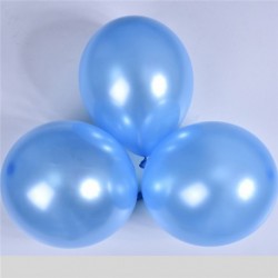 Szín: világoskék - 10db/tétel 12 hüvelykes 2,8g-os Latex léggömbök Narancssárga Globos Party Felfújható léggömbök