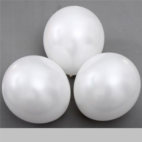 Fehér szín - Kék léggömbök 10db/tétel 12 hüvelykes Pearl Latex ballon Felfújható léggömbök Esküvői dekoráció
