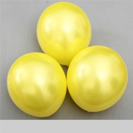 Szín: sárga - Kék léggömbök 10db/tétel 12 hüvelykes Pearl Latex ballon Felfújható léggömbök Esküvői dekoráció