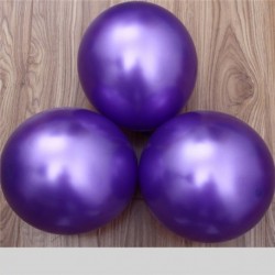 Szín: lila - Kék léggömbök 10db/tétel 12 hüvelykes Pearl Latex ballon Felfújható léggömbök Esküvői dekoráció