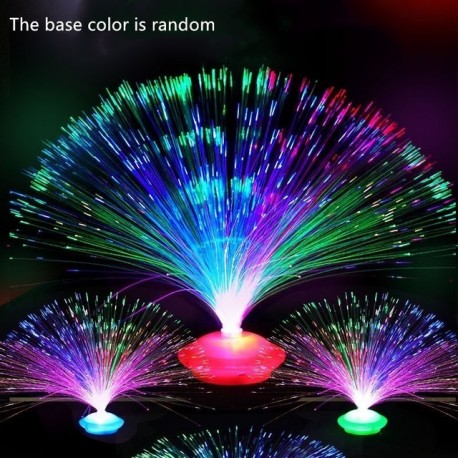 Szín: stílus 2 - Színes LED száloptikai fény Éjszakai lámpa Ünnepi karácsonyi esküvői dekoráció Csillagok ragyognak