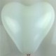 Fehér szín - 10db Romantikus 12 hüvelykes szerelem szív latex léggömbök felfújható esküvői dekoráció léggömbök
