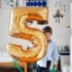 Szín: ezüst 4 - 32 hüvelykes arany ezüst szám fólia léggömbök számjegyű léggömbök gyermek születésnapi buli