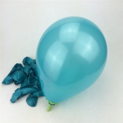 Szín: Tiffany - Fekete latex léggömbök 10db 10 hüvelykes hélium léggömb felfújható esküvői dekorációk léggömbök