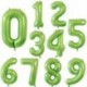 Szín: zöld - 40 hüvelykes színátmenetes rózsa vörös arany ezüst nagyszámú fólia lufi 0 1 2 3 4 5 6 7 8 9 18 éves