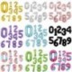 Szín: lila - 40 hüvelykes színátmenetes rózsa vörös arany ezüst nagyszámú fólia lufi 0 1 2 3 4 5 6 7 8 9 18 éves