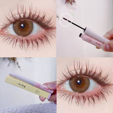 Szín: barna - Korean Cosmetics fekete szempillaspirál meghosszabbítja a szempillákat extra volumenű vízálló természetes