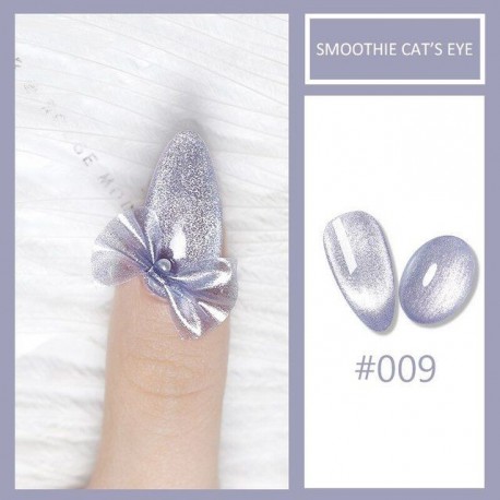 Szín: 9D-09 - 9D Crystal Cat Eye gél körömlakk Holografikus UV Soak Off Gél Lakk Mágneses Hibrid Gél Lakk Manikűrhöz 9