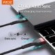 Fekete szín - PZOZ USB Type C kábel Gyorstöltő kábel USB C kábel Samsung Xiaomi Mi Redmi mobiltelefon USBC TypeC