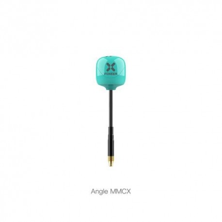Szín: zöld L StraightMMCX - 2 DB Foxeer Lollipop 4 Lollipop Plus Omni 5.75G 2.6DBI mini antenna RHCP LHCP SMA MMCX jobb