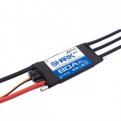 Szín: 80A - ZTW 32 bites ESC Shark G2 20A/30A/40A/50A/60A/80A/100A 2-6S SBEC 5V/6V 8A kefe nélküli sebességszabályzó RC