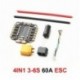 Szín: 60A ESC - BLHELI_S 30A 45A 60A 4 az 1-ben 2-6S 3-6S kefe nélküli ESC támogatás DShot300-600/Multishot/Oneshot/PMW RC
