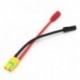 Szín: EC5 - AS150 - Amass EC5 /XT60 /XT90S aljzat XT150 / AS150 dugó / aljzat adapter csatlakozó 10AWG 15 cm vezeték Rc