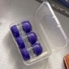 Szín: kék - 3Pairs Női utazási kontaktlencsék tok lány kontaktlencse tok konténer Szemkontaktusok Szivárgásmentes