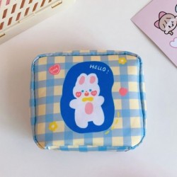 Szín: 6 - Vízálló kozmetikai táska tasak Aranyos rajzfilm női rúzs smink tároló táskák Kawaii Mini aranyos
