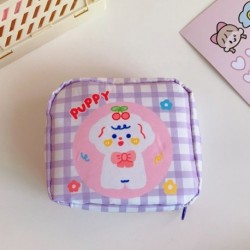 Szín: 7 - Vízálló kozmetikai táska tasak Aranyos rajzfilm női rúzs smink tároló táskák Kawaii Mini aranyos