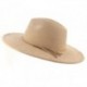 Szín: 5 - Fedora női sapkák új 9,5 cm széles karimájú ruha férfi sapkák nemezelt sapka Panama templom Esküvői