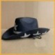 Fehér szín - Női luxus strasszos csillag Cowboy jazz sapka Western Cowgirl sapka Trend fehér menyasszonyi parti napellenző