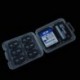 2db/készlet 8 foglalatos Micro SD TF SDHC MSPD memóriakártya védődoboz tárolótok tartó kemény műanyag zacskó