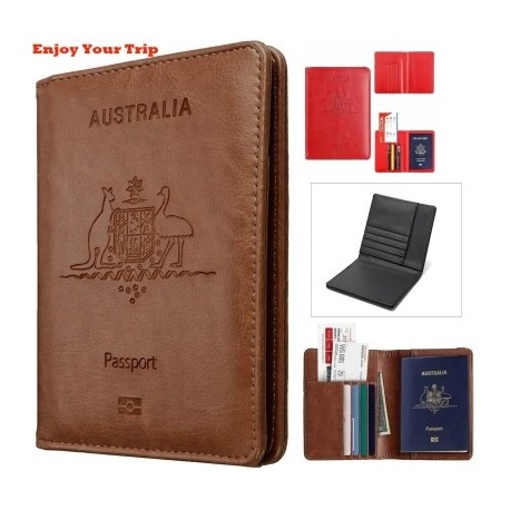 Szín: Rose gold - PU bőr Rfid útlevéltartó divatos utazási kiegészítők személyi igazolvány tartó pénztárca