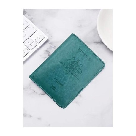 Szín: ég kék - PU bőr Rfid útlevéltartó divatos utazási kiegészítők személyi igazolvány tartó pénztárca