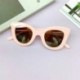 Lencsék színe: rózsaszín - KLASSNUM Fashion Kids Cat Eye Napszemüvegek Vintage Oversized Nagy keretes Napszemüvegek Márka
