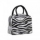 Szín: zebracsíkos - Ebédtáska fogantyúja Vacsora szigetelő kézitáska Hűtőtasak Női Gyerekek Ebéddoboz Piknik