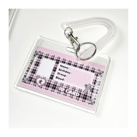 Szín: B - Átlátszó fotókártya tartó Idol Kpop Photo Sleeves Kijelzőtartó Diák hitelkártya Bankkártya Buszkártya