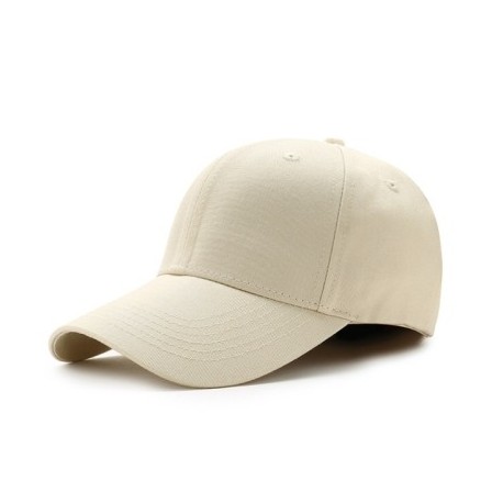 Szín: bézs - Egyszínű tavaszi, nyári baseballsapka divatos szarvasbőr bársony snapback sapka kültéri egyszerű