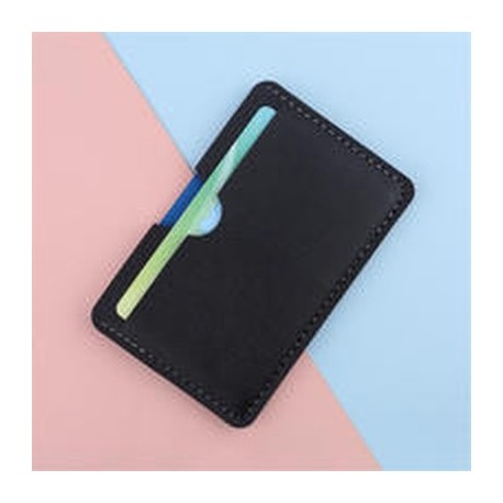 Fekete szín - Több kártyahely Hitelbank IC/ID kártya birtokos jelvény Üzleti buszkártya tárolótok Olajfestmény