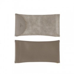 Szín: Szürke - Snake PU bőr szemüveg tokok szemüvegdoboz napszemüveg táska szemüvegtáska szemüveg kiegészítők női