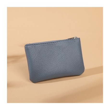 Szín: kék - Rövid pénztárca, női pénztárca, többkártyás többfunkciós kártyatartó érme pénztárca, divatos,