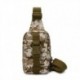 Szín: camo - Taktikai melltáska Crossbody EDC sport válltáska katonai trekking csomag rohamtáska túrázáshoz kerékpáros
