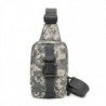 Szín: Szürke - Taktikai melltáska Crossbody EDC sport válltáska katonai trekking csomag rohamtáska túrázáshoz
