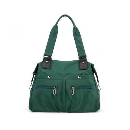 Szín: sötétzöld - Női táska Hordozható összecsukható kézitáska Válltáskák Nylon vízálló vásárló nagy