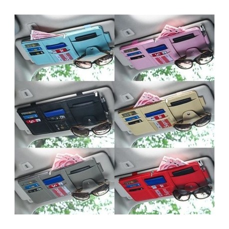 Szín: Szürke - Autós napszemüveg-rendező autós napszemüveg-tartó napszemüveg-tartozékok teherautókhoz Beltéri autós