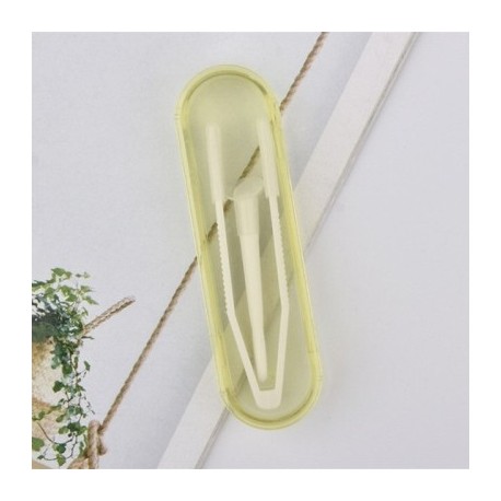 Szín: sárga - 1 készlet Többszínű kontaktlencsék Csipesz szívórúd speciális bilincsekhez Szerszám Kontaktlencse