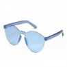 Lencsék színe: világoskék - Divat női macskafül napszemüveg keret nélküli zselés átlátszó szemüveg Retro minden az