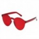 Lencsék színe: piros - Divat női macskafül napszemüveg keret nélküli zselés átlátszó szemüveg Retro minden az egyben